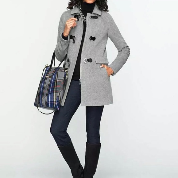 Talbots Jackets & Blazers - Talbots Toggle Metal Clasp Wool Coat Thinsulate